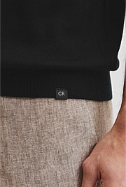 Australian Merino Short Sleeve Trophy Knit Polo