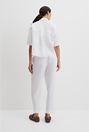 Organically Grown Linen Boxy Fit Shirt
