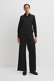 Stretch Slim Fit Poplin Shirt
