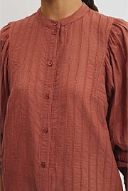 Textured Dolman Blouse