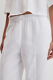 Organically Grown Linen Tapered Jogger