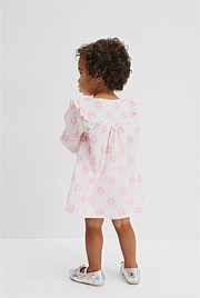 Organically Grown Cotton Cord Frill Dress Set