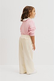 Organically Grown Cotton Wide Leg Cord Pant