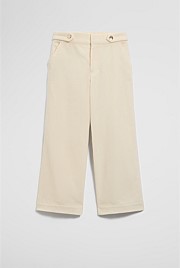 Organically Grown Cotton Wide Leg Cord Pant