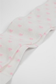 Organically Grown Cotton Blend Heart Tight
