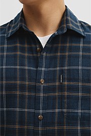 Regular Fit Brushed Check Shirt
