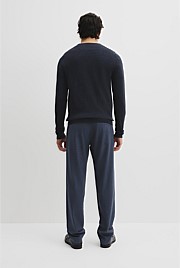 Australian Merino Wool Long Sleeve Crew Neck Knit