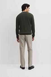 Australian Merino Wool Long Sleeve Crew Neck Knit