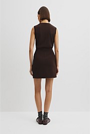 Compact Knit Mini Skirt