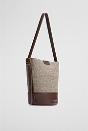 Structured Bucket Bag