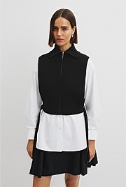 Rib Knit Tabbard