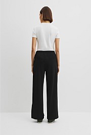 Australian Good Earth Cotton Straight Leg Track Pant