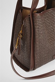 Middle Zip Crossbody Bag