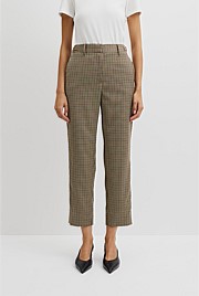 Check Wool Pant
