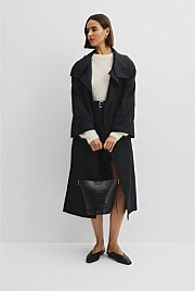Structured Bucket Bag