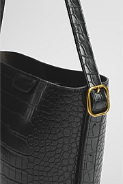 Structured Bucket Bag