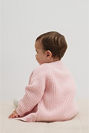 Rib Knit Cardigan