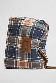Check Wash Bag