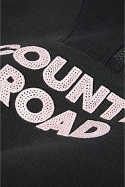 Australian Cotton Blend Sequin Half Zip Sweat