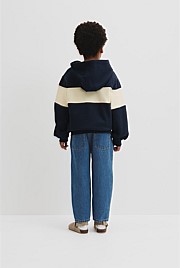 Zip Through Hooded Sweat
