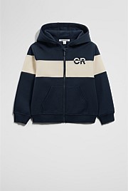 Zip Through Hooded Sweat