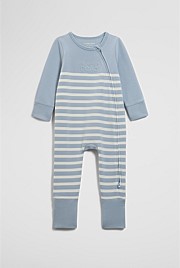 Cotton Logo Zip Jumpsuit