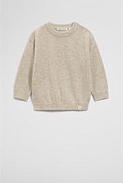 Merino Wool Cashmere Blend Knit
