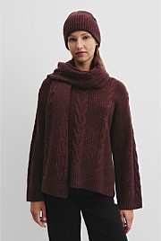 Cable Scarf