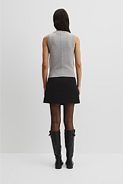 Cotton Cash Knit Vest