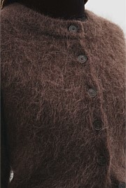 Long Sleeve Fluffy Cardigan