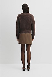 Long Sleeve Fluffy Cardigan