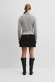 Cashmere Roll Neck Knit