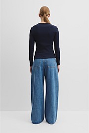 Long Sleeve Rib Top