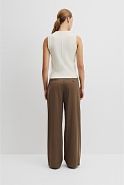 Cotton Cash Knit Vest