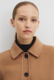 Wool Blend Lightweight Jacket