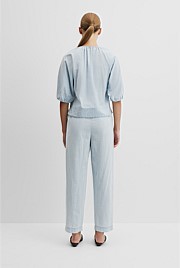 Gathered Cotton Top