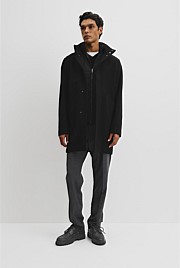 Hybrid Removable Gilet Overcoat