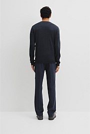 Merino Wool V-Neck Knit