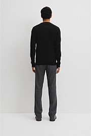 Merino Wool V-Neck Knit