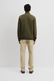 Hybrid Funnel Zip Through Jacket