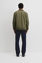Reverse Sherpa Zip Through Jacket