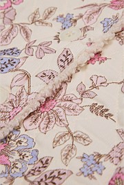 Organically Grown Cotton Print Sherpa Lined Jacket