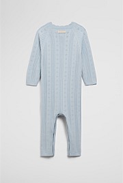 Knit Detail Jumpsuit