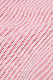Organically Grown Cotton Contrast Fisherman Knit