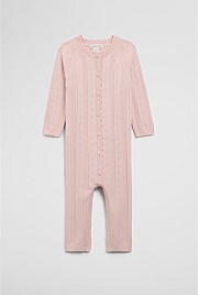 Knit Detail Jumpsuit