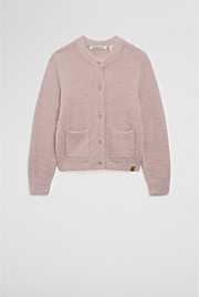 Fluffy Knit Cardigan