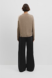 Colour Block Merino Knit