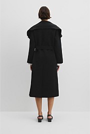 Oversized Wrap Coat