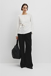 Twist Long Sleeve Blouse