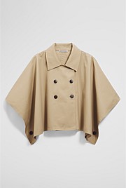 Button Through Cape